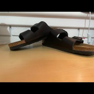 Birkenstock Arizona Size 44 Black Narrow Fit